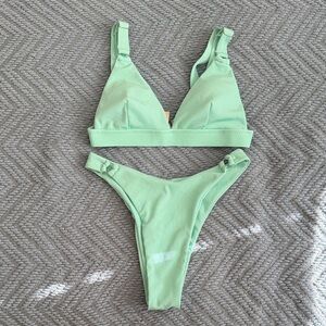 Mint Green Bikini Set